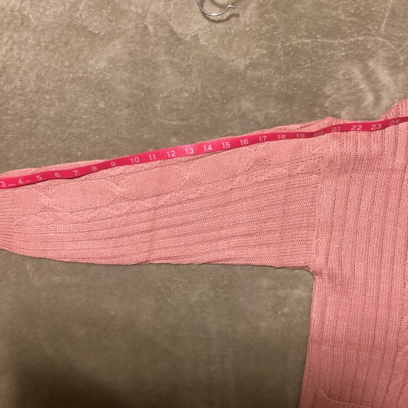 Fuinloth button up cardigan, pink, size medium, NWT - Picture 5 of 7